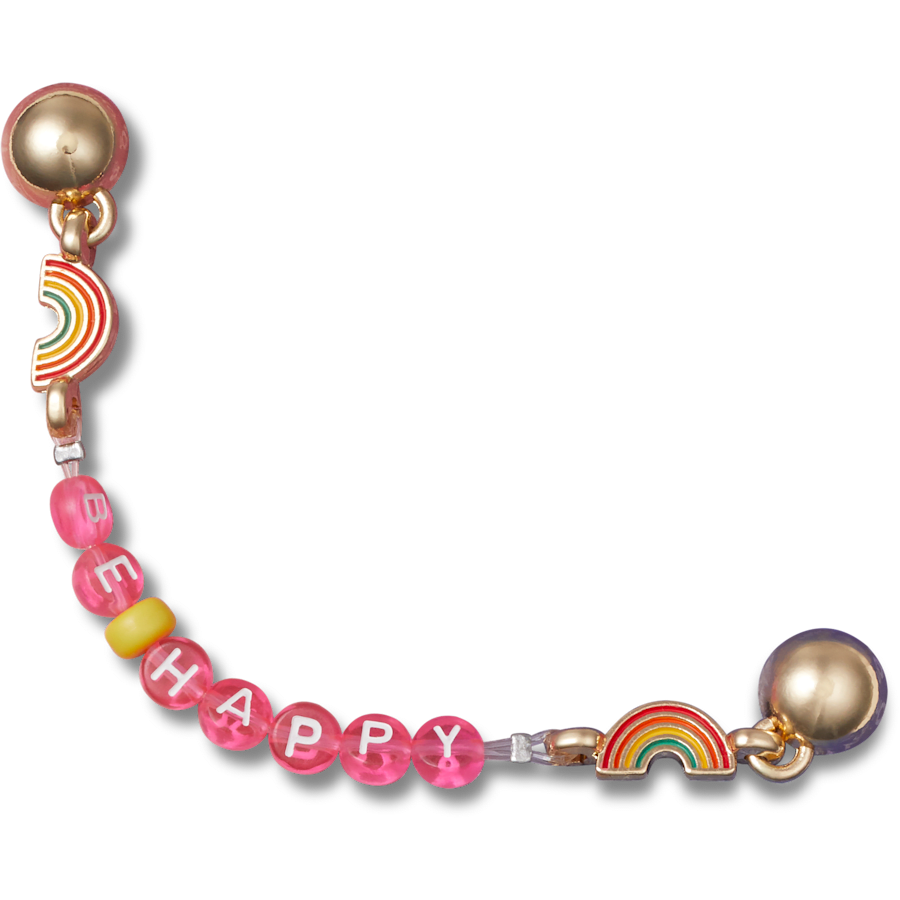 Be Happy Chain Jibbitz™ charms for Women|Men|Jibbitz™ Charms