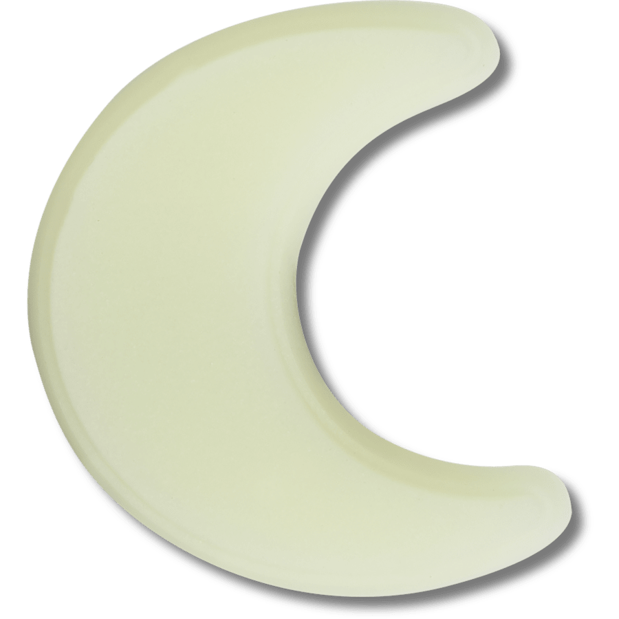 Glow In The Dark Crescent Moon Jibbitz™ charms for Women|Men|Jibbitz™ Charms