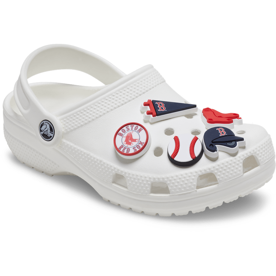 MLB Boston Red Sox 5pck Jibbitz™ charms for Women|Men|Kids|Jibbitz™ Charms