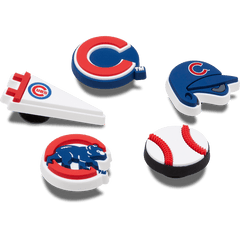 MLB Chicago Cubs 5pck Jibbitz™ charms for Women|Men|Kids|Jibbitz™ Charms