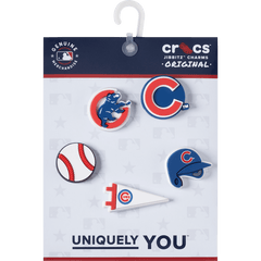 MLB Chicago Cubs 5pck Jibbitz™ charms for Women|Men|Kids|Jibbitz™ Charms