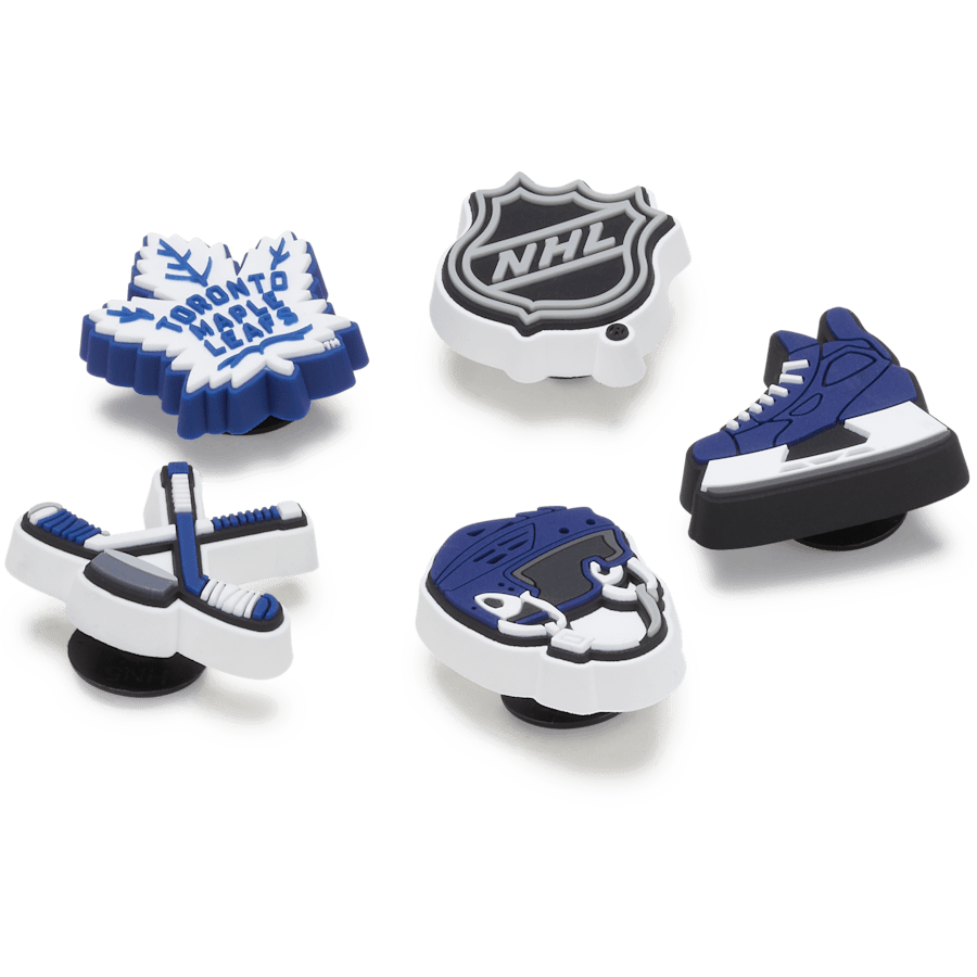 NHL® Toronto Maple Leafs® 5 Pack Jibbitz™ charms for Women|Men|Jibbitz™ Charms