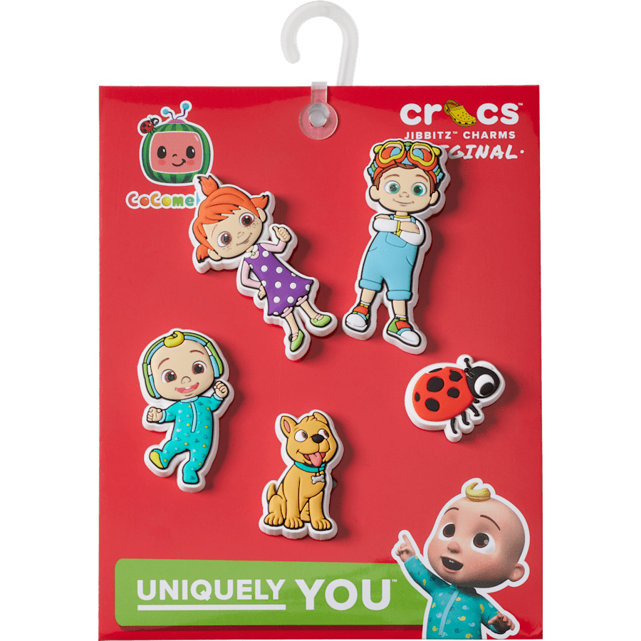 Cocomelon 5 Pack Jibbitz™ charms for Women|Men|Kids|Jibbitz™ Charms