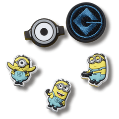 Minions 5 Pack Jibbitz™ charms for Women|Men|Kids|Jibbitz™ Charms