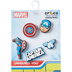 Captain America 5 Pack Jibbitz™ charms for Women|Men|Kids|Jibbitz™ Charms
