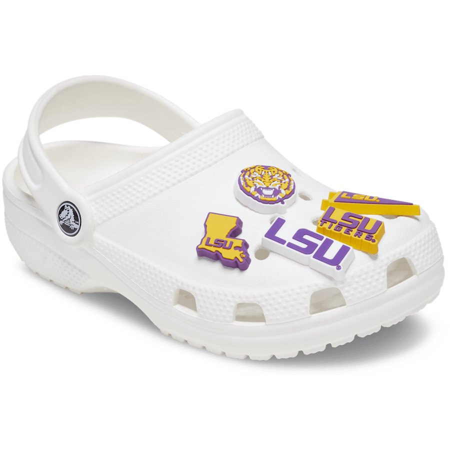 LSU 5 Pack Jibbitz™ charms for Women|Men|Jibbitz™ Charms