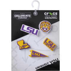 LSU 5 Pack Jibbitz™ charms for Women|Men|Jibbitz™ Charms