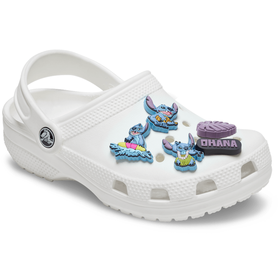 Stitch Tropical 5 Pack Jibbitz™ charms for Women|Men|Kids|Jibbitz™ Charms