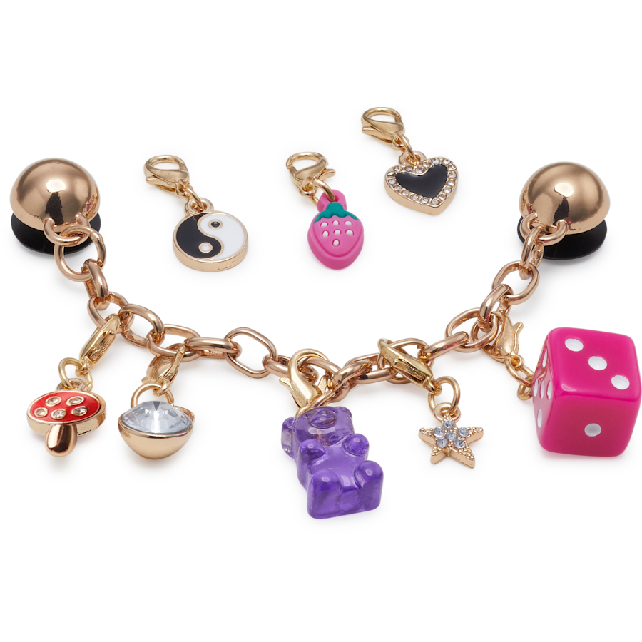 Custom Charm Chain 5 Pack Jibbitz™ charms for Women|Men|Kids|Jibbitz™ Charms