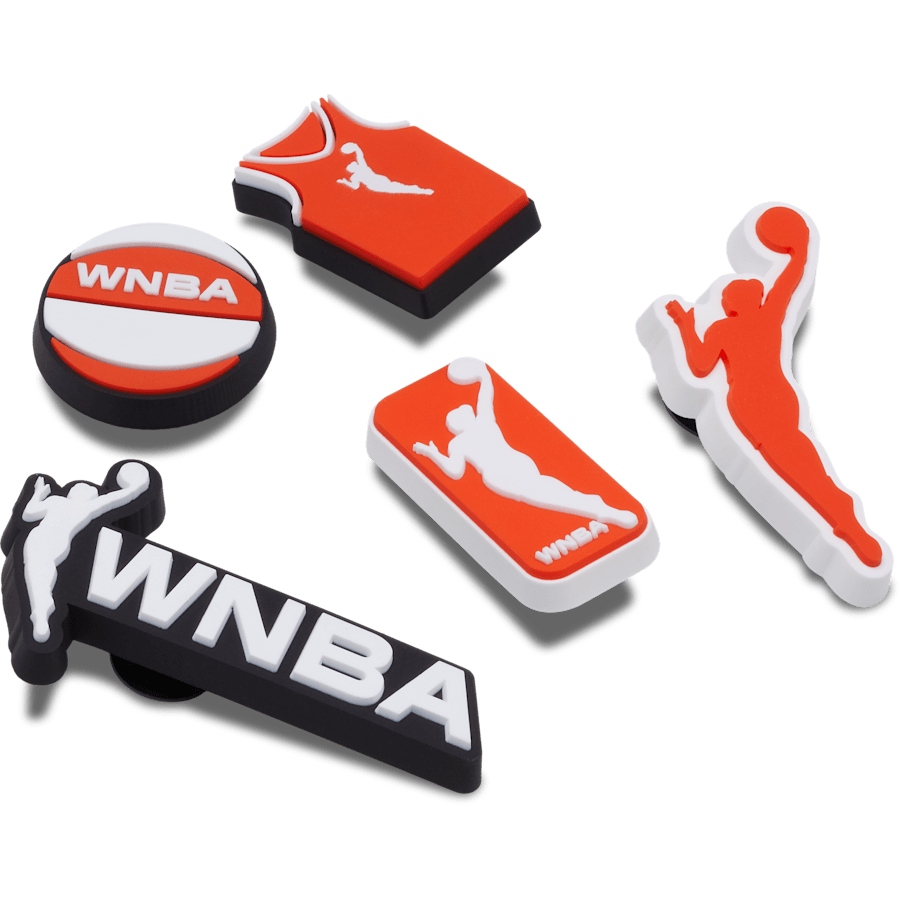 WNBA 5 Pack Jibbitz™ charms for Women|Men|Kids|Jibbitz™ Charms