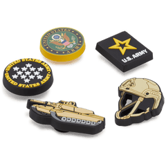 US Army 5 Pack 2 Jibbitz™ charms for Women|Men|Kids|Jibbitz™ Charms