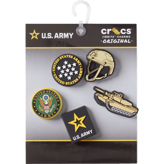 US Army 5 Pack 2 Jibbitz™ charms for Women|Men|Kids|Jibbitz™ Charms