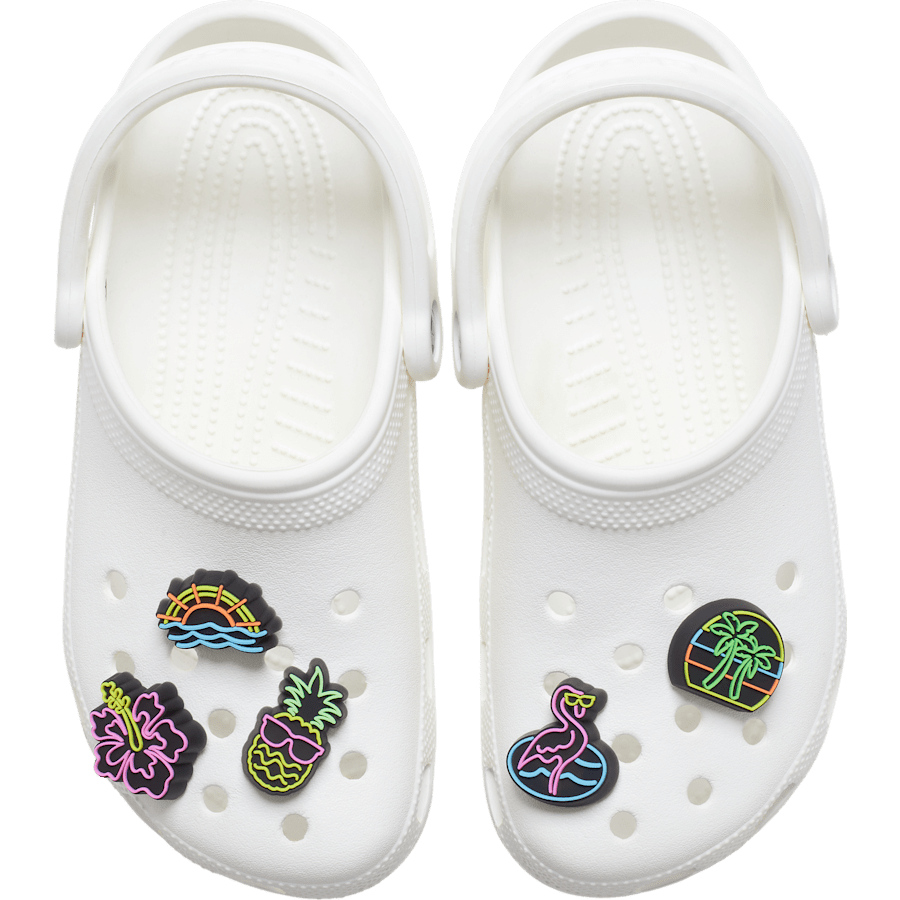 Lights Up Neon 5 Pack Jibbitz™ charms for Women|Men|Jibbitz™ Charms