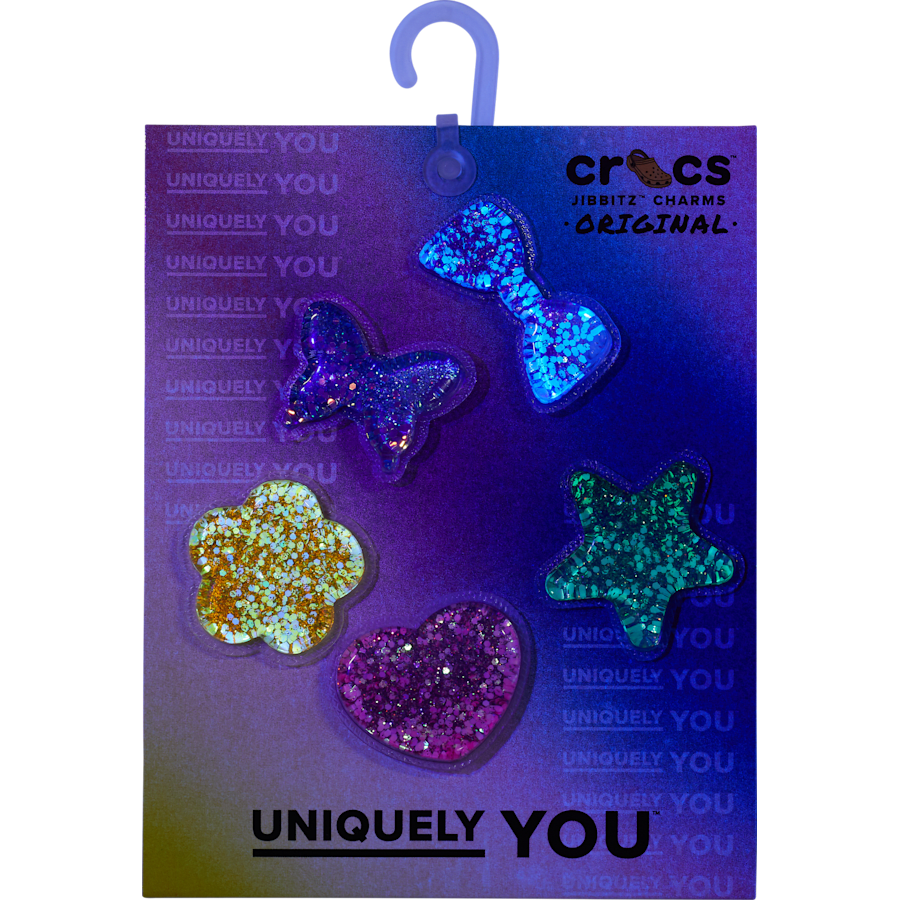 UV Changing Squish 5 Pack Jibbitz™ charms for Women|Men|Jibbitz™ Charms