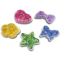 UV Changing Squish 5 Pack Jibbitz™ charms for Women|Men|Jibbitz™ Charms