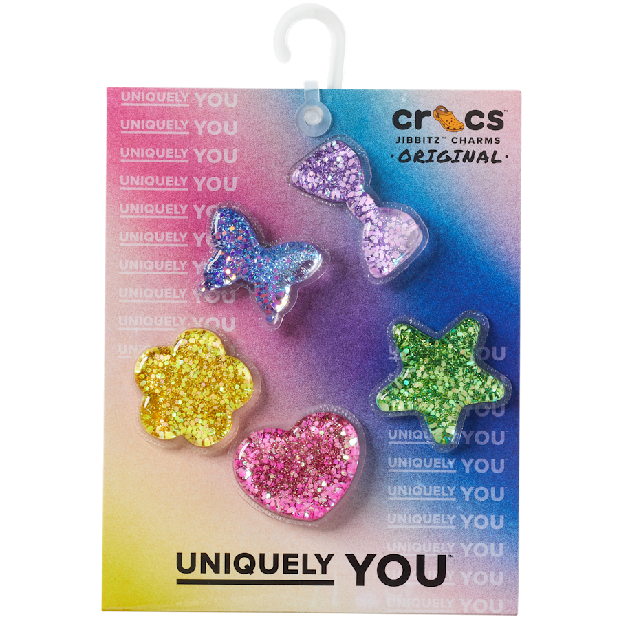 UV Changing Squish 5 Pack Jibbitz™ charms for Women|Men|Jibbitz™ Charms