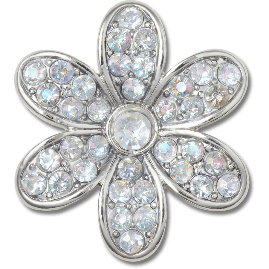 Silver Mnchrm Daisy 1 Jibbitz™ charms for Women|Men|Jibbitz™ Charms