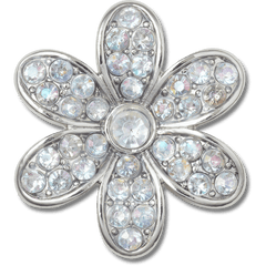 Silver Mnchrm Daisy 1 Jibbitz™ charms for Women|Men|Jibbitz™ Charms