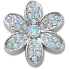 Silver Mnchrm Daisy 1 Jibbitz™ charms for Women|Men|Jibbitz™ Charms