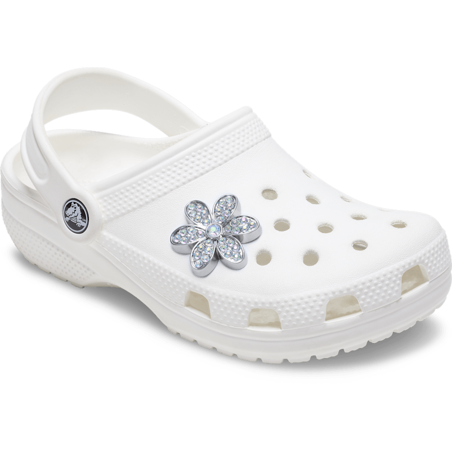 Silver Mnchrm Daisy 1 Jibbitz™ charms for Women|Men|Jibbitz™ Charms