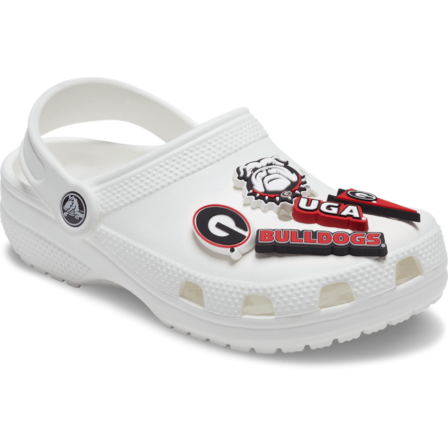 University of Georgia 5 Pack Jibbitz™ charms for Women|Men|Kids|Jibbitz™ Charms