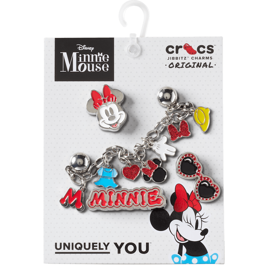 Minnie Mouse 5 Pack Jibbitz™ charms for Women|Men|Kids|Jibbitz™ Charms
