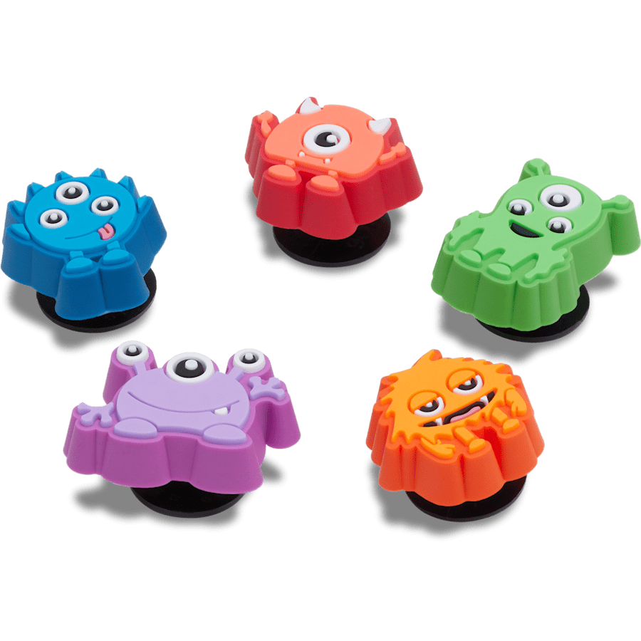 Tiny Monster 5 Pack  Jibbitz™ charms for Women|Men|Kids|Jibbitz™ Charms