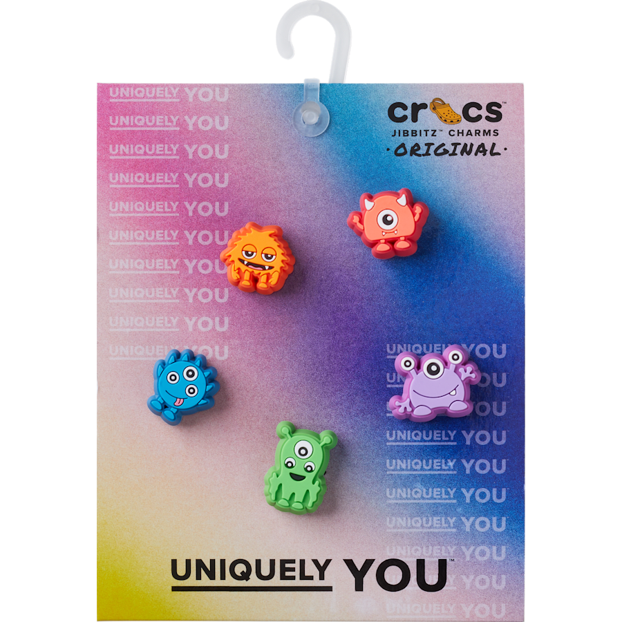 Tiny Monster 5 Pack  Jibbitz™ charms for Women|Men|Kids|Jibbitz™ Charms