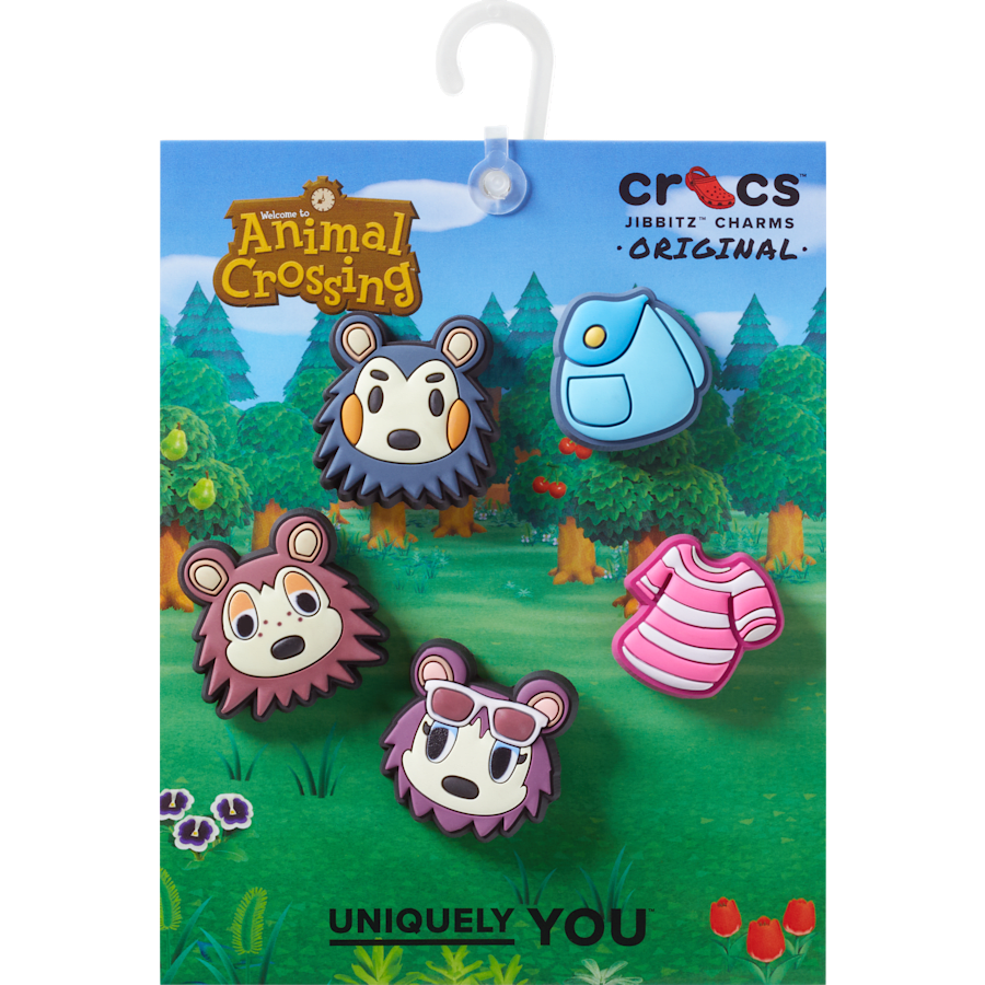 Animal Crossing Creator 5 Pack Jibbitz™ charms for Women|Men|Kids|Jibbitz™ Charms