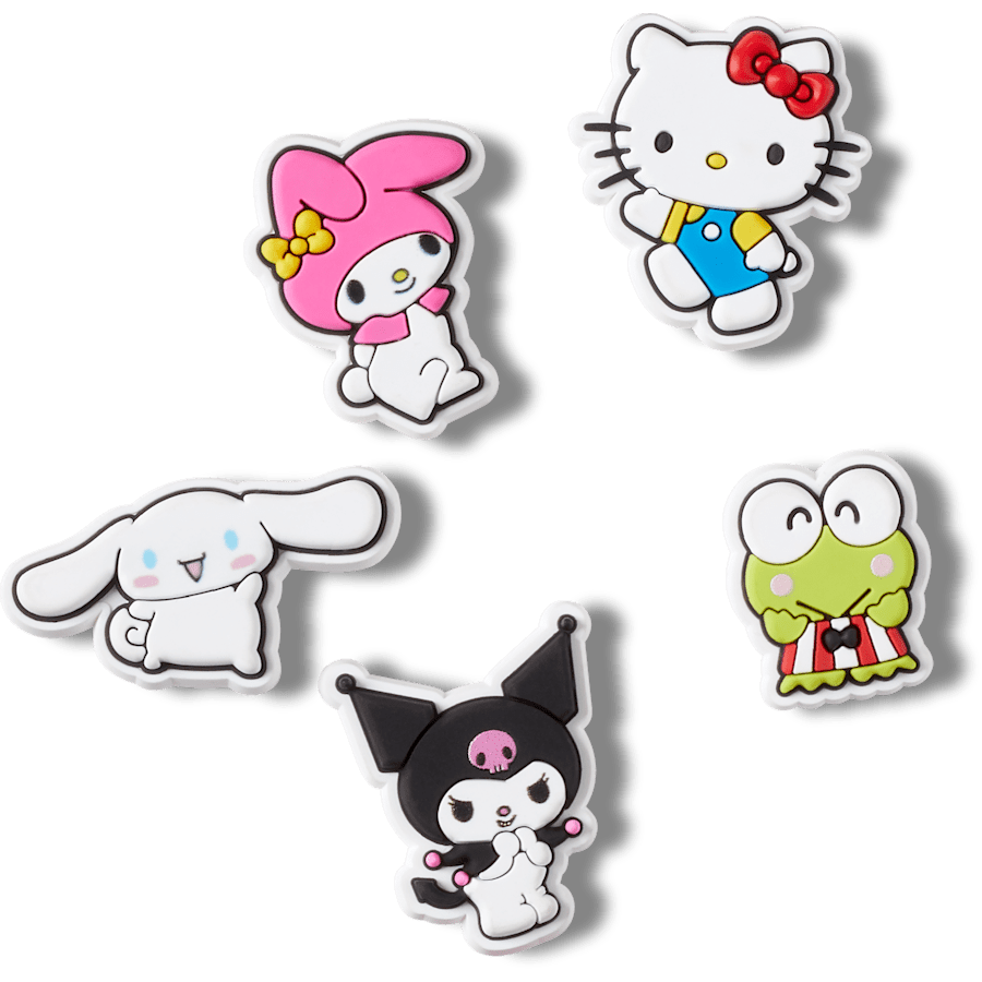 Hello Kitty® and Friends 5 Pack for Women|Men|Kids|Jibbitz™ Charms