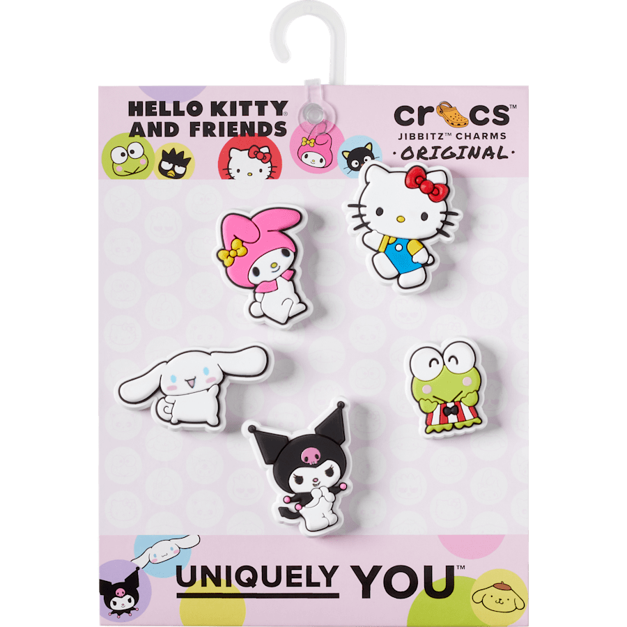 Hello Kitty® and Friends 5 Pack for Women|Men|Kids|Jibbitz™ Charms
