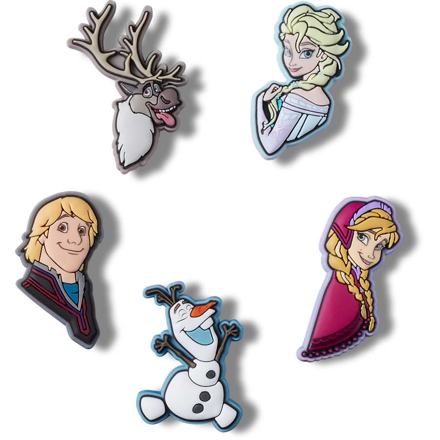 Frozen 5 Pack Jibbitz™ charms for Women|Men|Kids|Jibbitz™ Charms