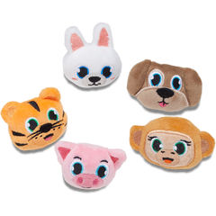 Fuzzy Animal 5 Pack Jibbitz™ charms for Women|Men|Jibbitz™ Charms