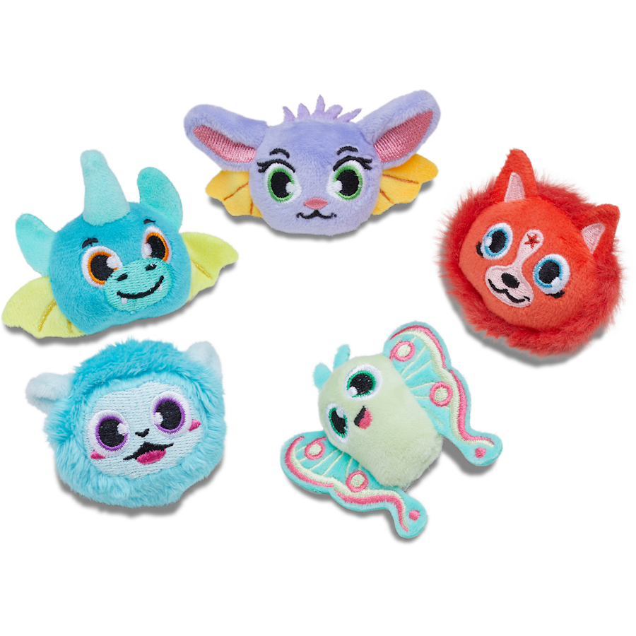 Fuzzy Fantasy Animals 5 Pack Jibbitz™ charms for Women|Men|Jibbitz™ Charms