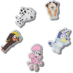 Bluey 5Pack Jibbitz™ charms for Women|Men|Kids|Jibbitz™ Charms