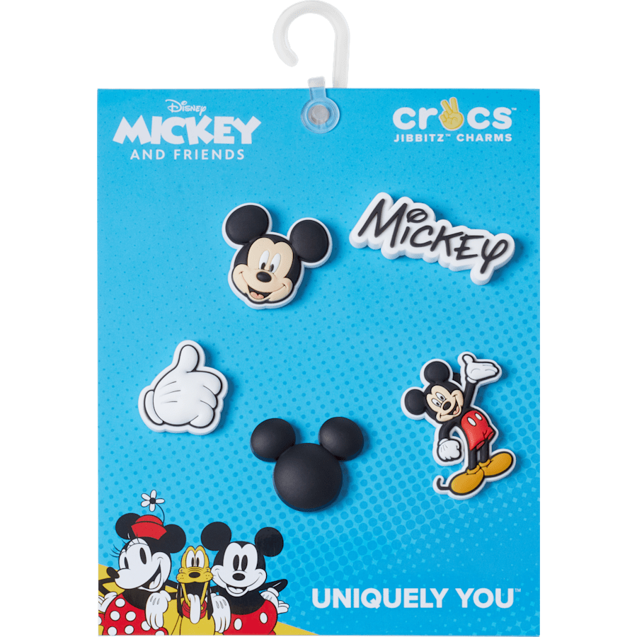 Disney Mickey 5 Pack Jibbitz™ charms for Women|Men|Kids|Jibbitz™ Charms