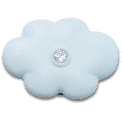 Blue Flower With Crystal Jibbitz™ charms for Women|Men