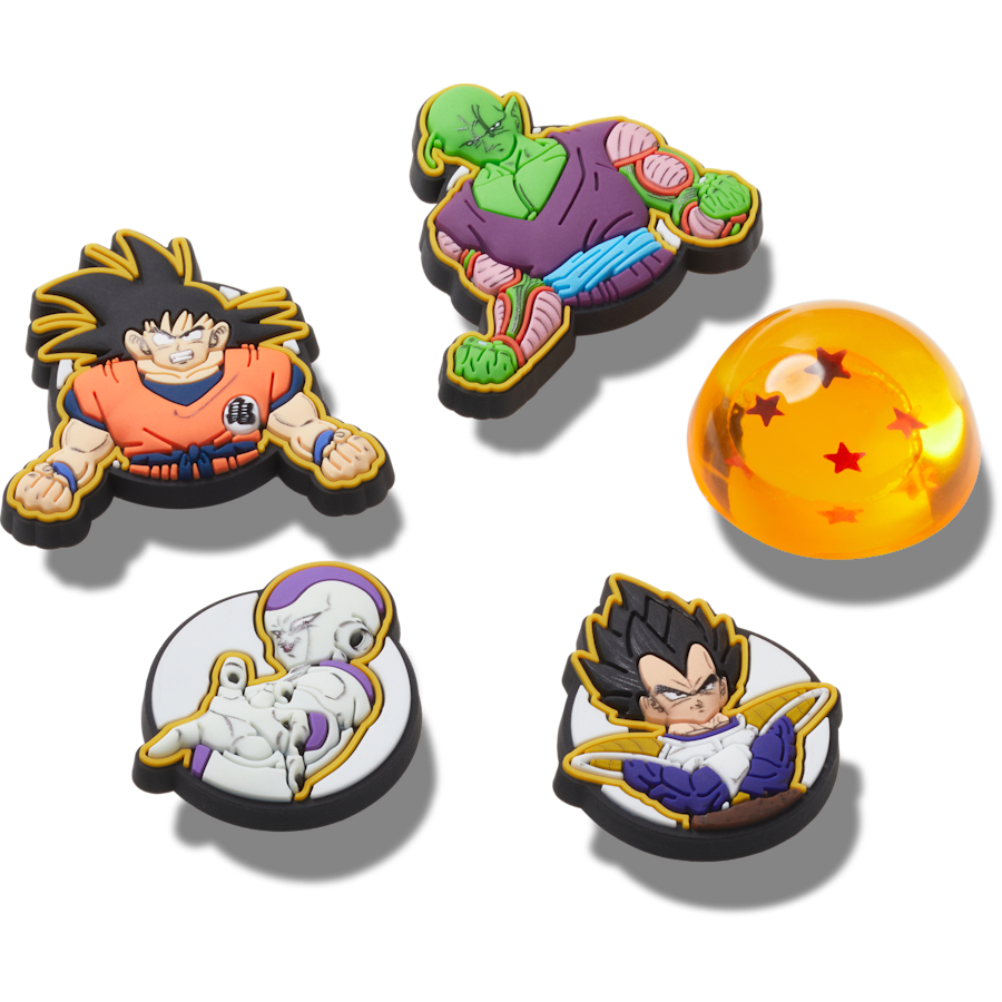 Dragon Ball Z 5 Pack Jibbitz™ charms for Women|Men|Kids|Jibbitz™ Charms