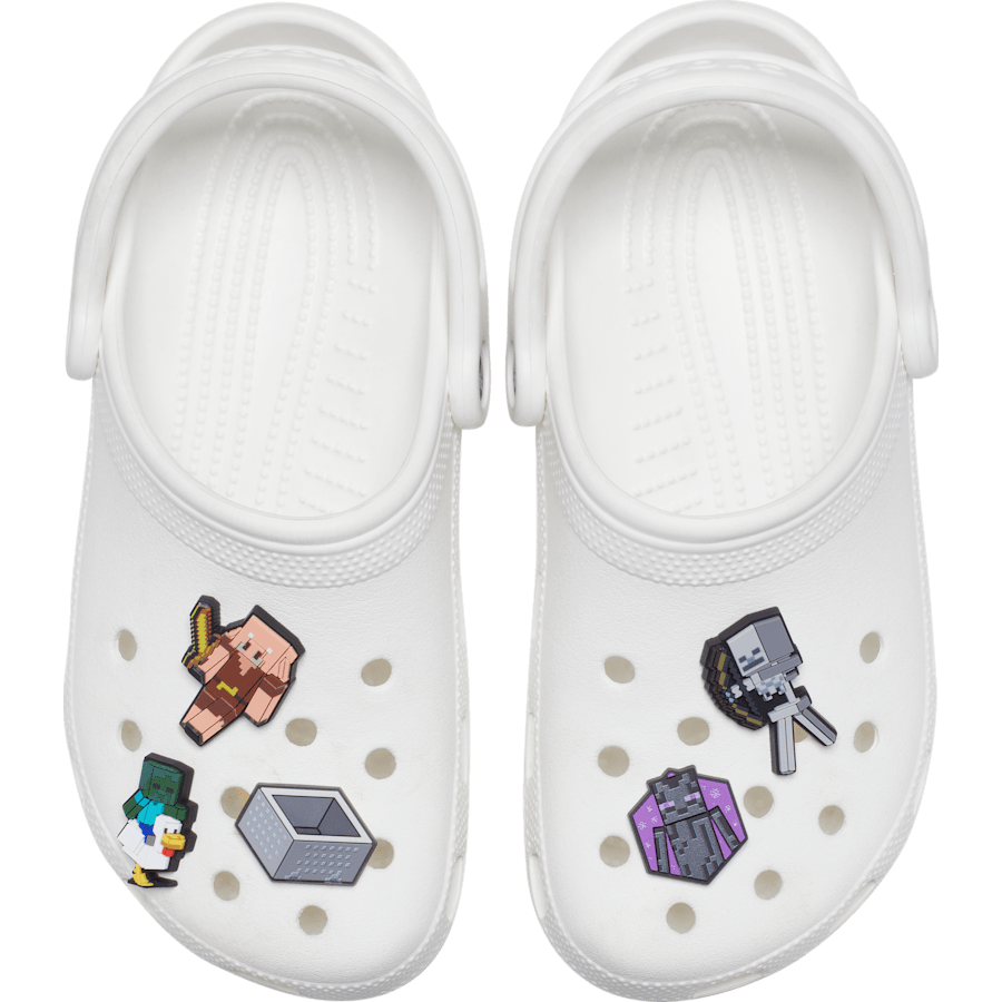 Minecraft 5 Pack Jibbitz™ charms for Women|Men|Kids|Jibbitz™ Charms