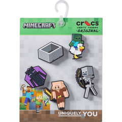 Minecraft 5 Pack Jibbitz™ charms for Women|Men|Kids|Jibbitz™ Charms