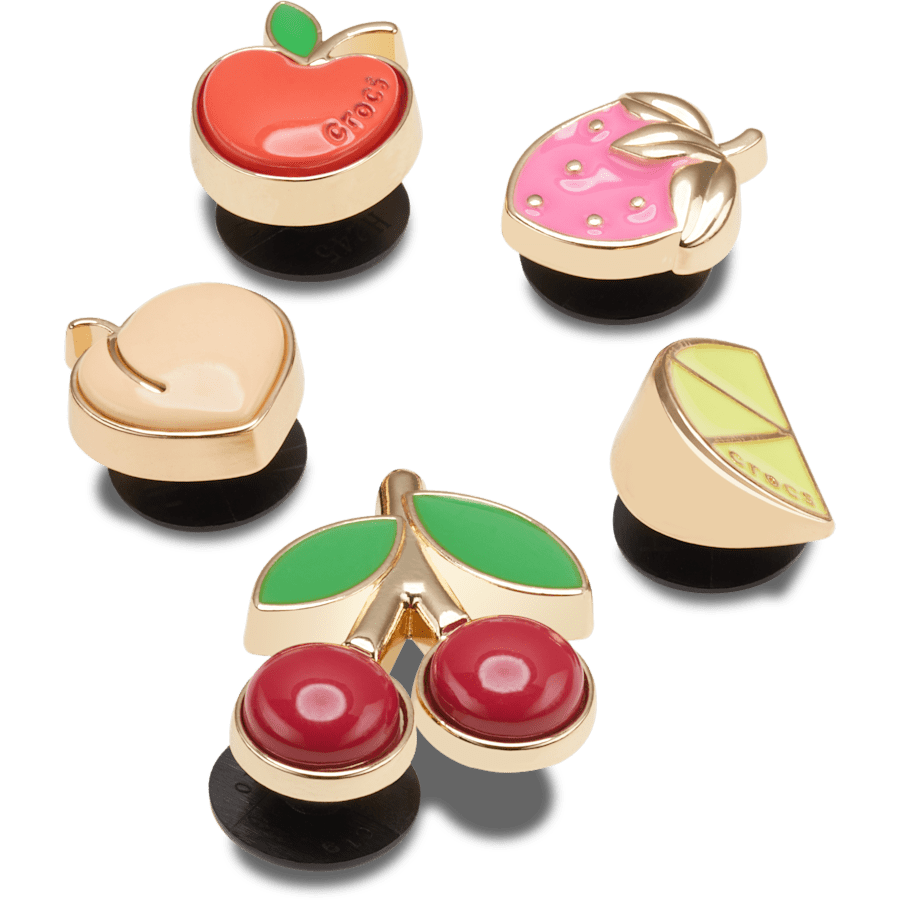 Elevated Fruits 5 Pack Jibbitz™ charms for Women|Men|Jibbitz™ Charms