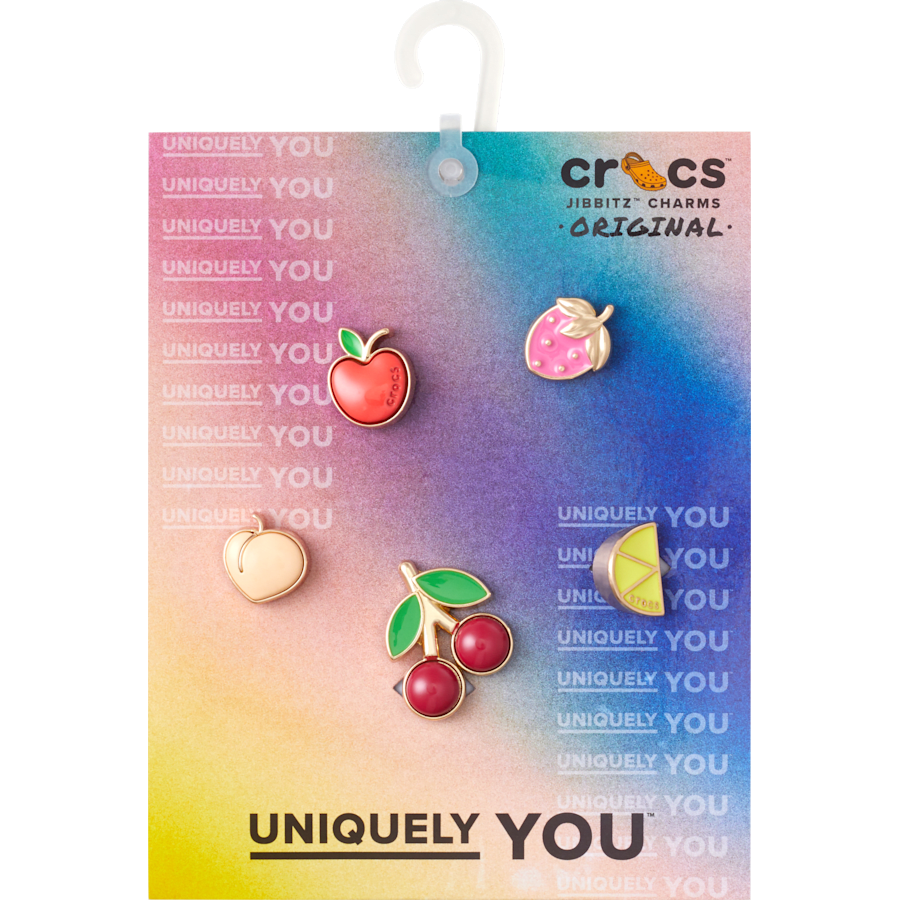 Elevated Fruits 5 Pack Jibbitz™ charms for Women|Men|Jibbitz™ Charms