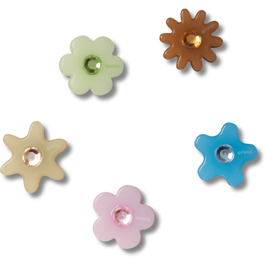 Enlighten Flower 5 Pack Jibbitz™ charms for Women|Men|Jibbitz™ Charms