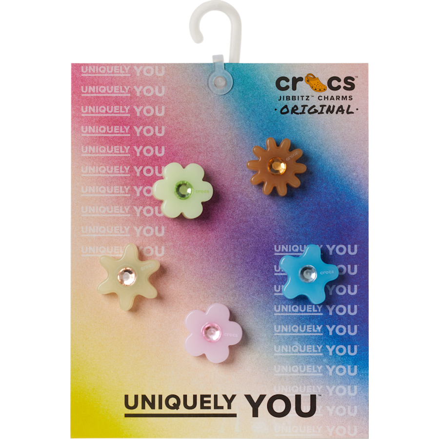 Enlighten Flower 5 Pack Jibbitz™ charms for Women|Men|Jibbitz™ Charms