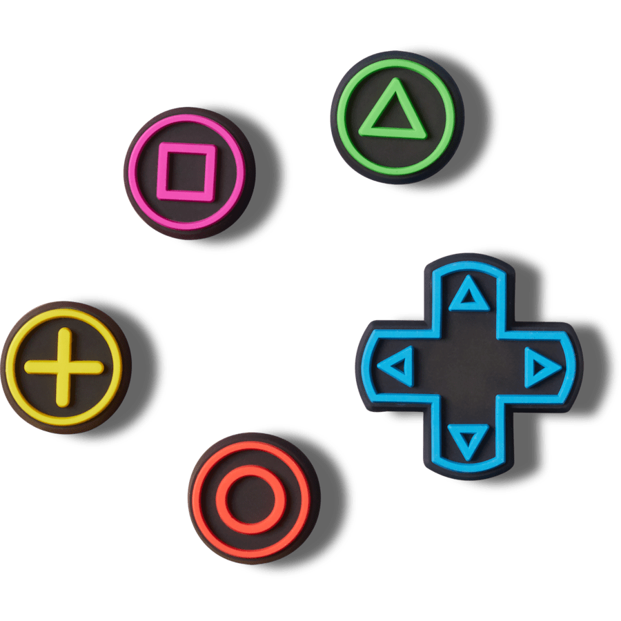 Game Controller 5 Pack Jibbitz™ charms for Women|Men|Jibbitz™ Charms
