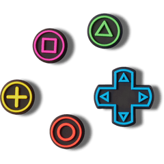 Game Controller 5 Pack Jibbitz™ charms for Women|Men|Jibbitz™ Charms