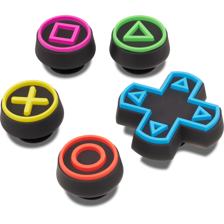 Game Controller 5 Pack Jibbitz™ charms for Women|Men|Jibbitz™ Charms