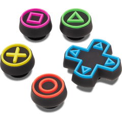 Game Controller 5 Pack Jibbitz™ charms for Women|Men|Jibbitz™ Charms