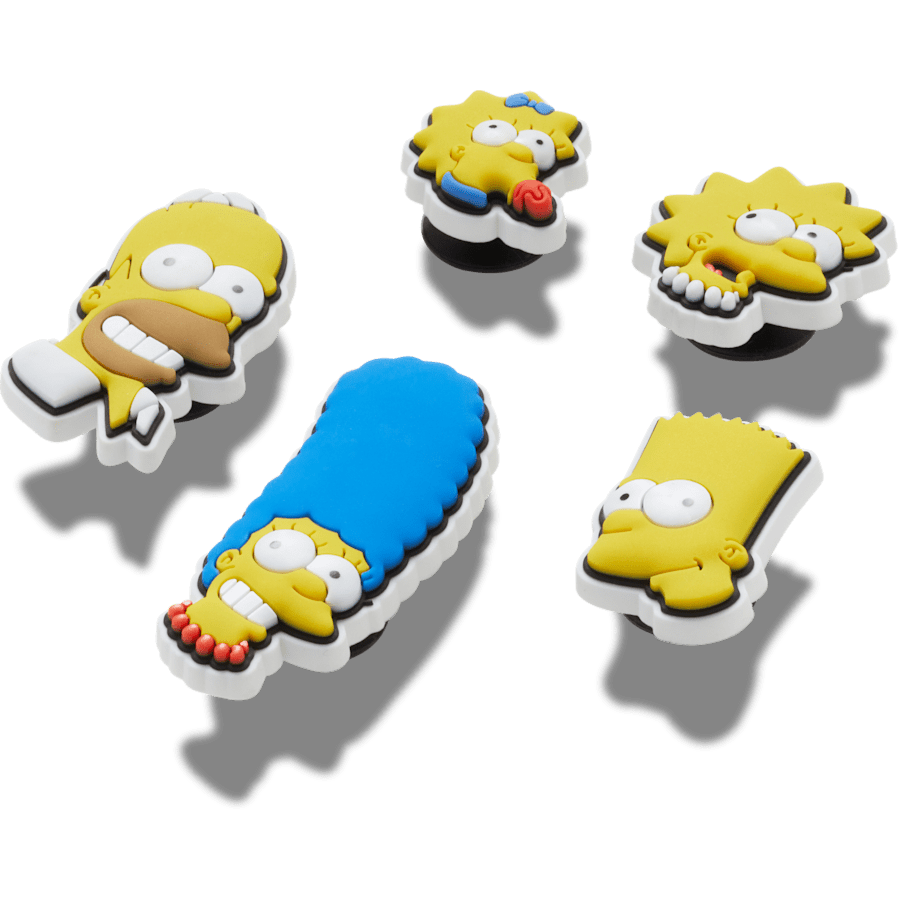The Simpsons 5 Pack Jibbitz™ charms for Women|Men|Kids|Jibbitz™ Charms