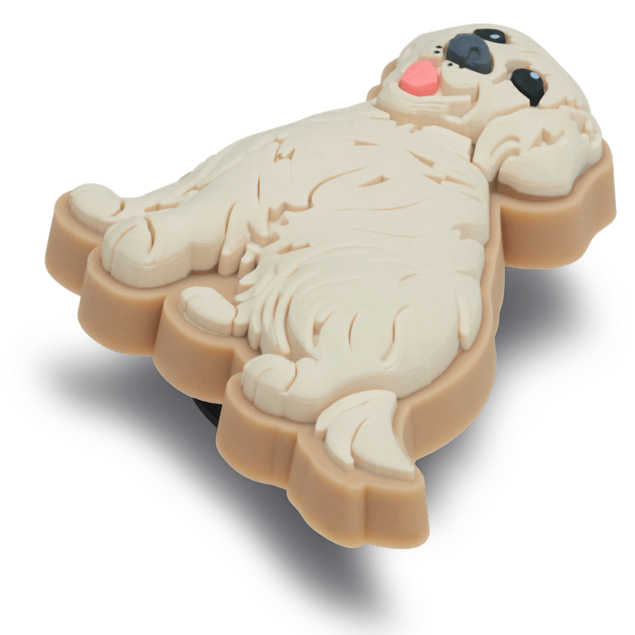 b'Golden Retriever Puppy Jibbitz Shoe Charm' for Women|Men|Jibbitz™ Charms